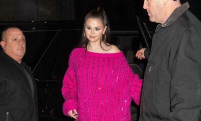 Selena Gomez ist hübsch in Rosa, nachdem sie den "SNL