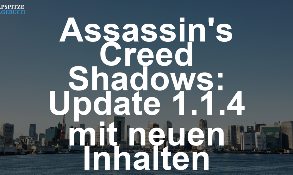 Assassin’s Creed Shadows Update 1.1.4 bringt „Corrupted Castles“ und verbessertes Parkour-System