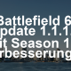 Battlefield 6 Update 1.1.1.0 bringt Season 1 und umfassende Verbesserungen