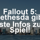 Fallout 5: Bethesda bricht Funkstille – endlich Neuigkeiten zum nächsten Teil!