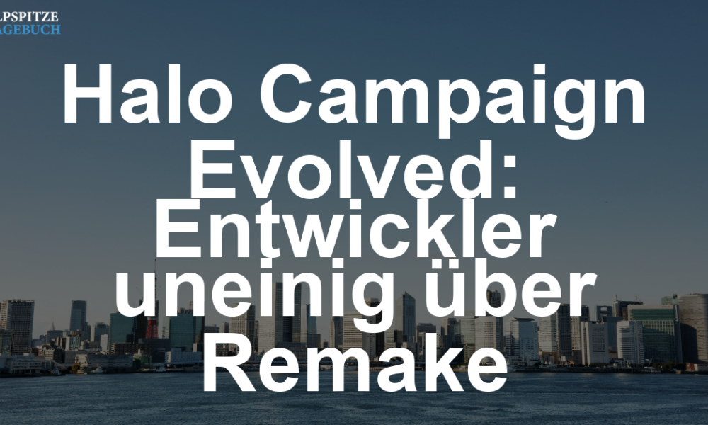 Halo Campaign Evolved: Remake spaltet die Entwickler