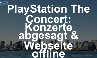 PlayStation The Concert – Alle Termine gestrichen – Webseite offline
