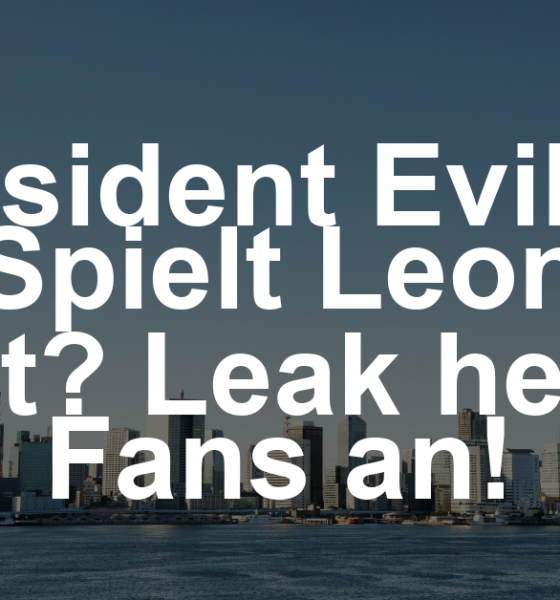 Resident Evil 9 Requiem: Leon tatsächlich spielbar? – Leak im PlayStation Store sorgt für Aufsehen