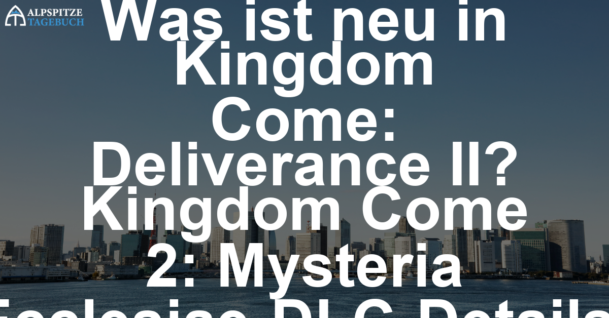 Kingdom Come: Deliverance II erhält finale Story-Erweiterung „Mysteria Ecclesiae“